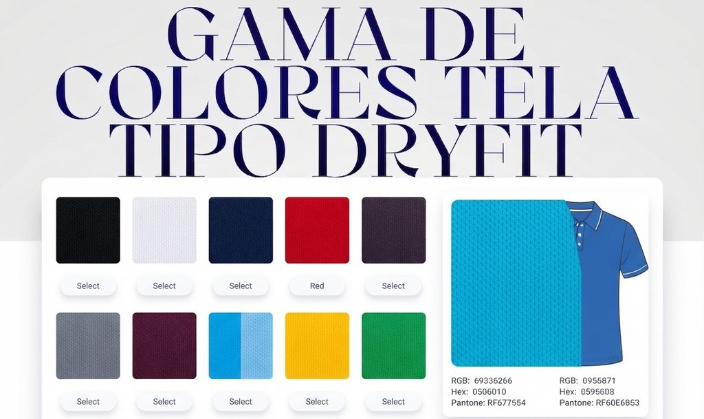 Camisa Polo Dry-fit Caballero