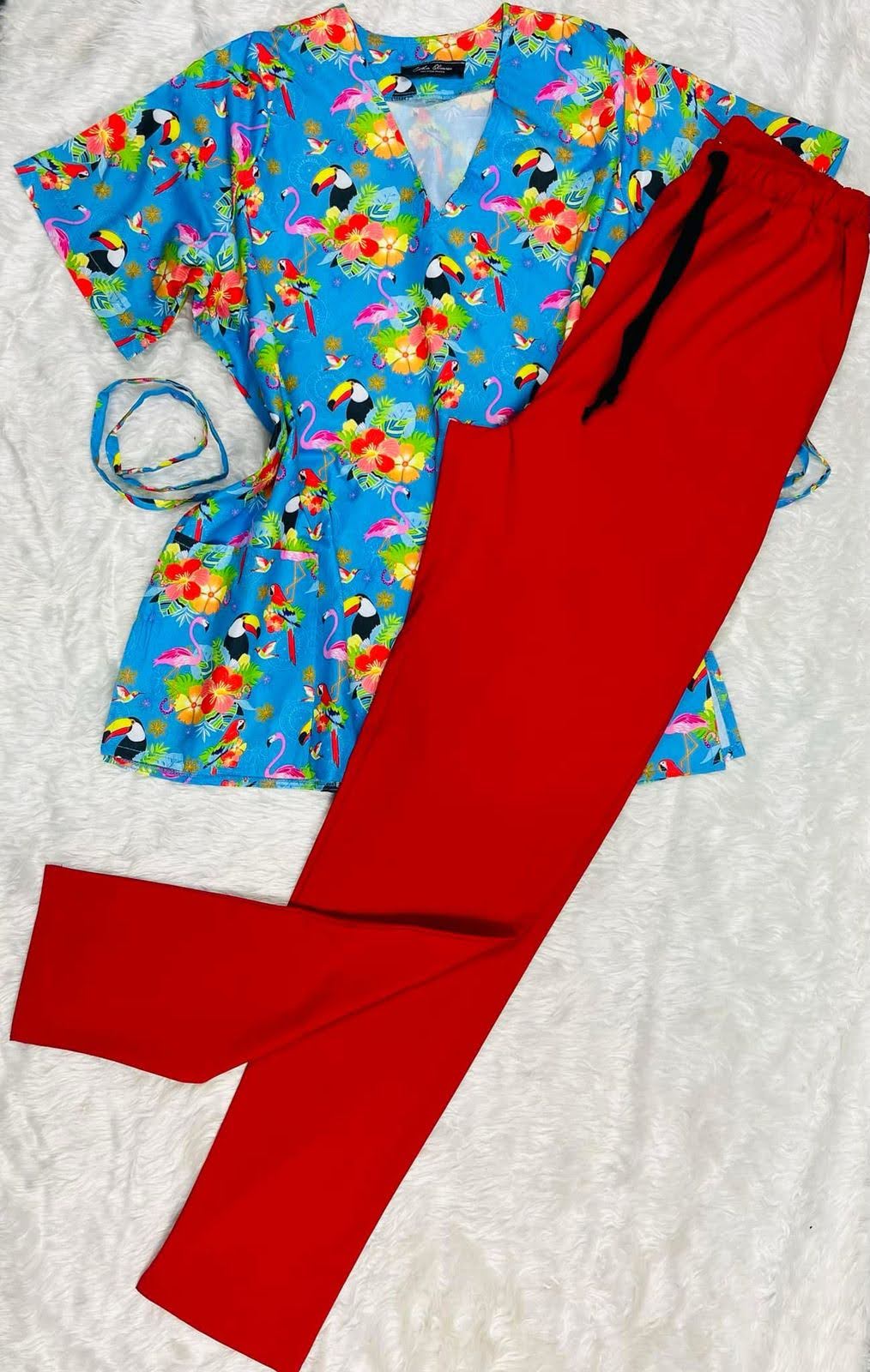Conjunto Aletorio Estampado Caballero Nelida