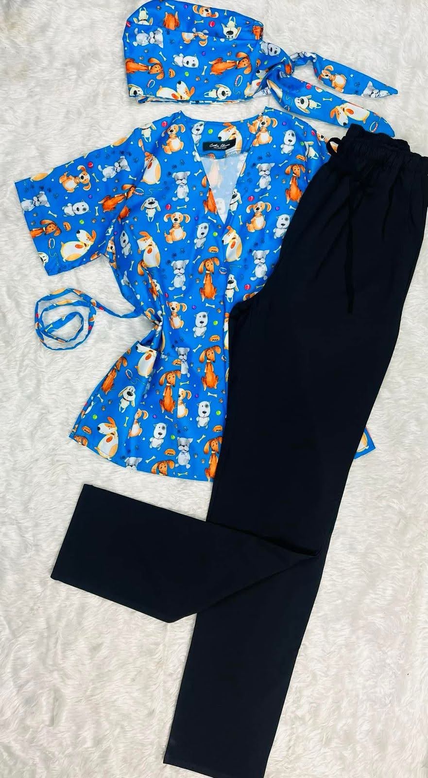 Conjunto Aletorio Estampado Caballero Nelida