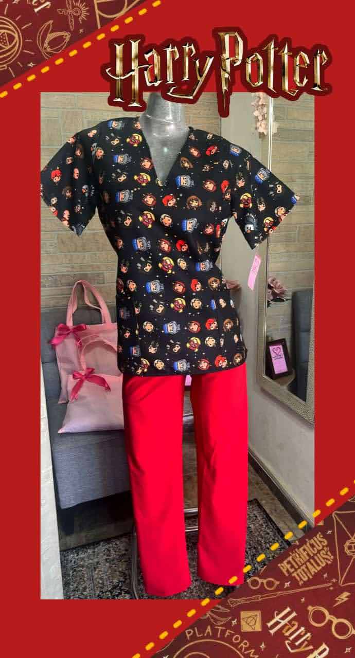 Conjunto Aletorio Estampado Caballero Nelida