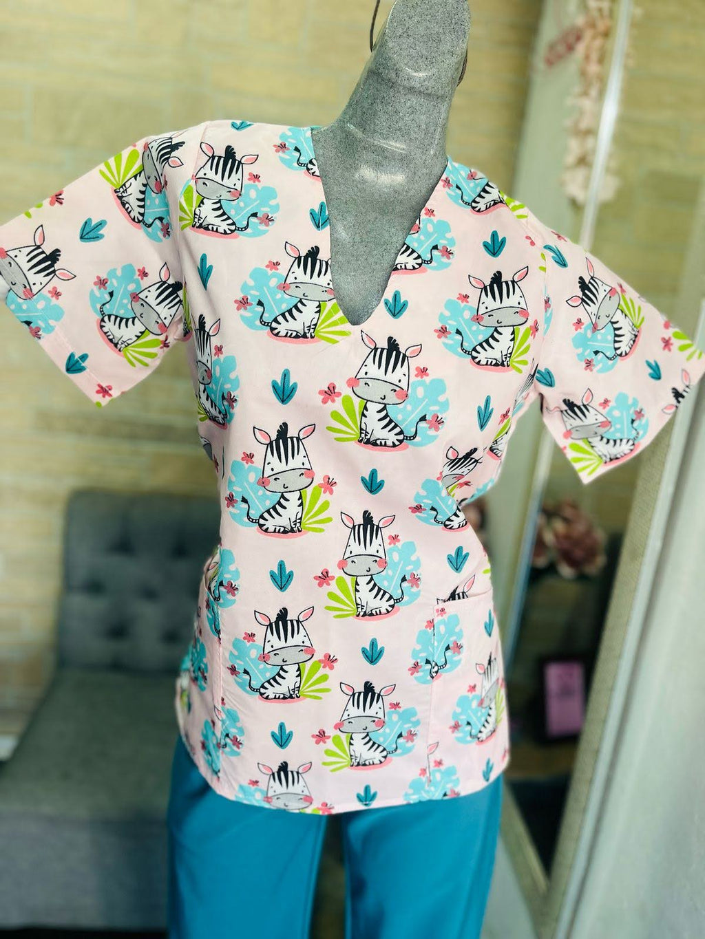 Conjunto Aletorio Estampado Caballero Nelida