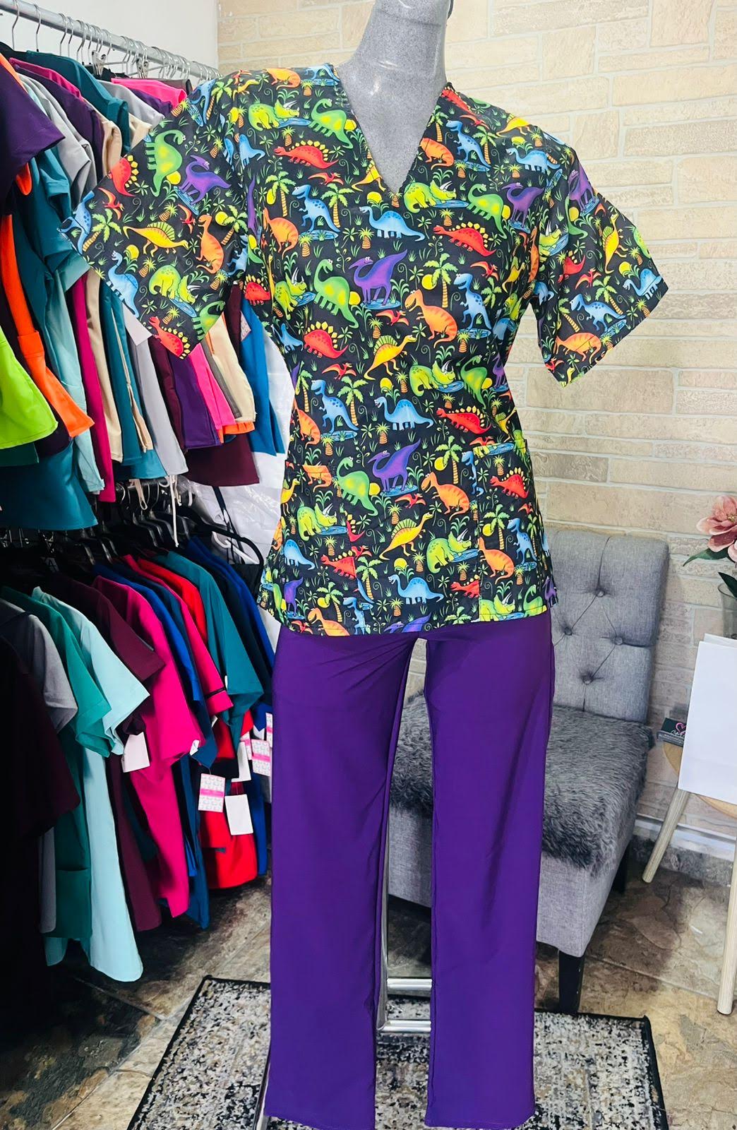 Conjunto Aletorio Estampado Caballero Nelida